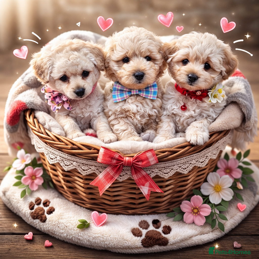 Cockapoo dogs Ready ! 2 sweet girls and 1 lovly boy - Advert 1