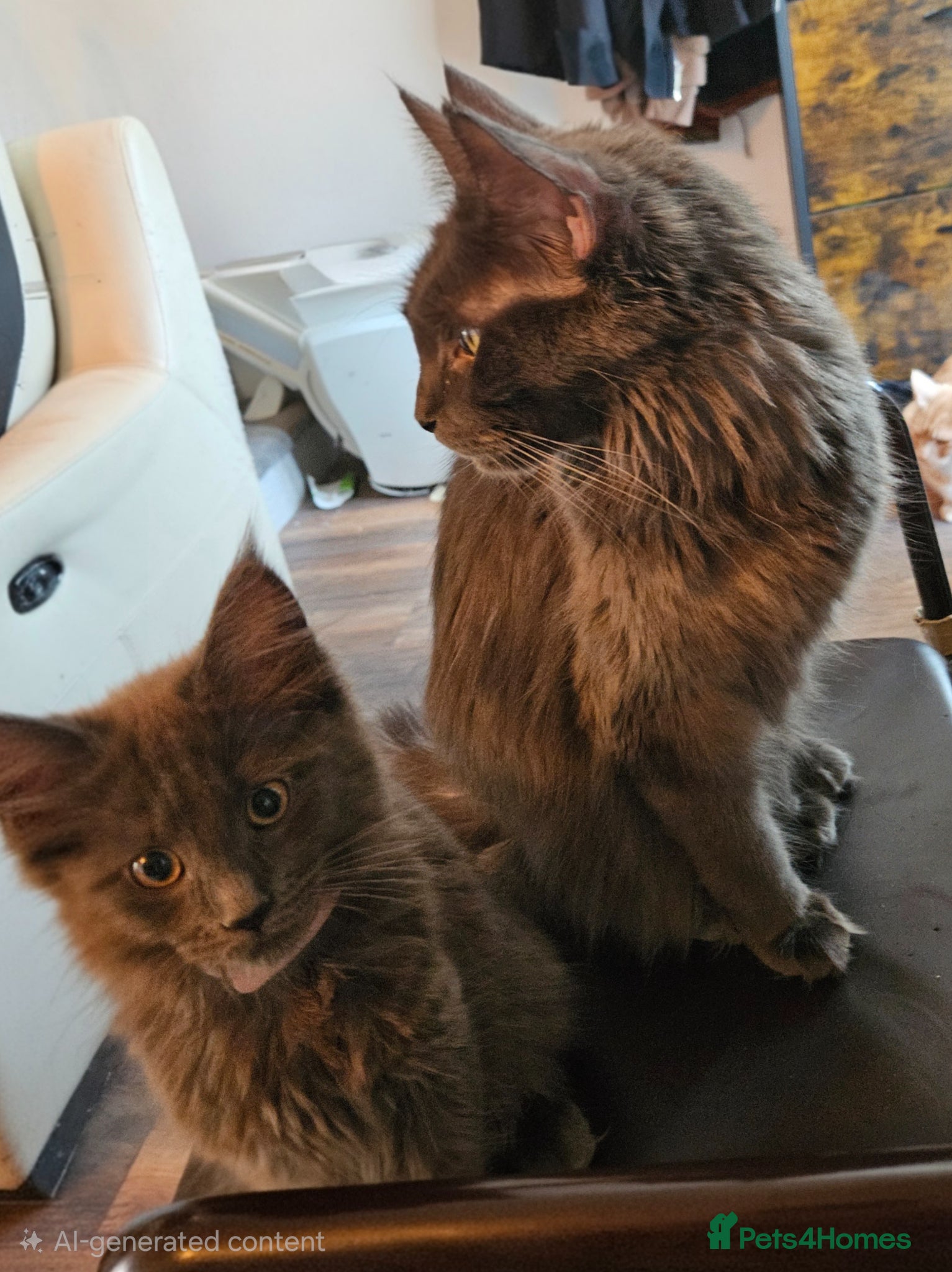 Maine Coon cats **GCCF REG PEDIGREE MAINE COON LAST ONE! UPDATED!! - Advert 9