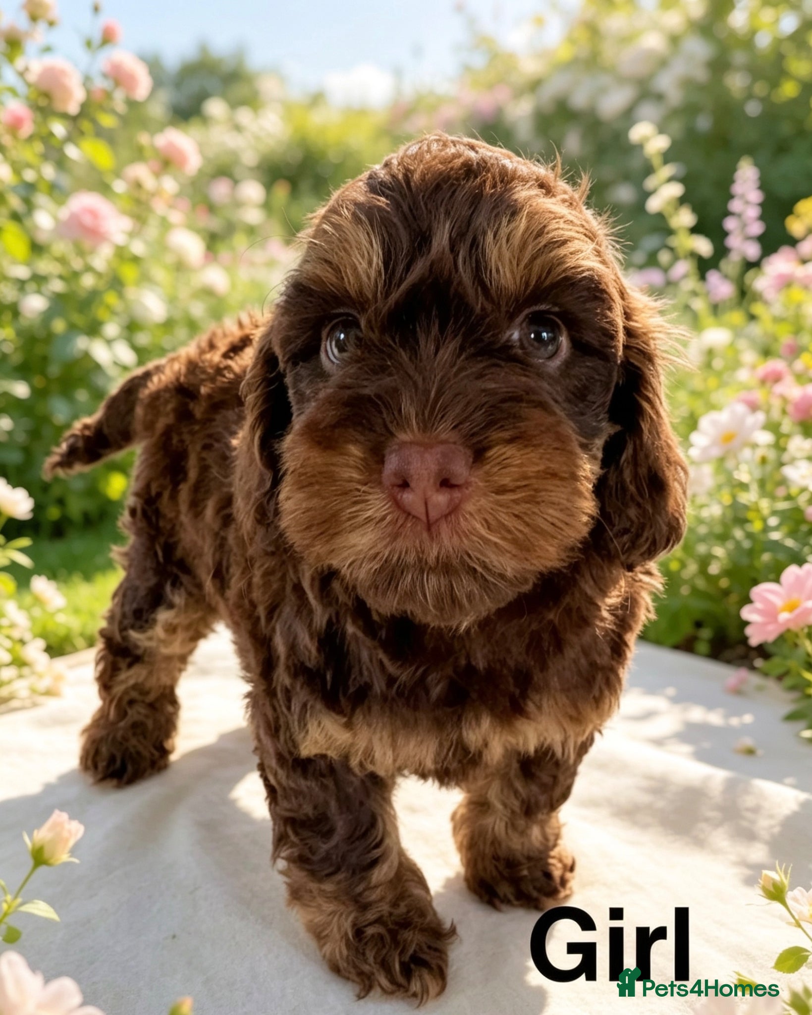 Cockapoo dogs ❤️ DNA CLEAR, Last beautiful girl ,Ready 5th June  - Advert 9