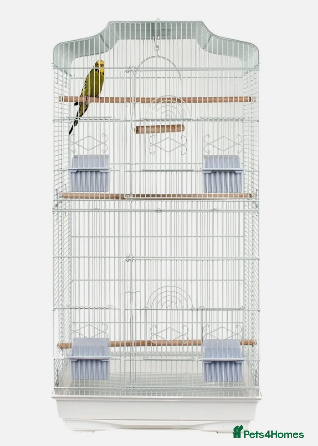 Budgerigars birds for sale: Large white bird cage - Advert 1