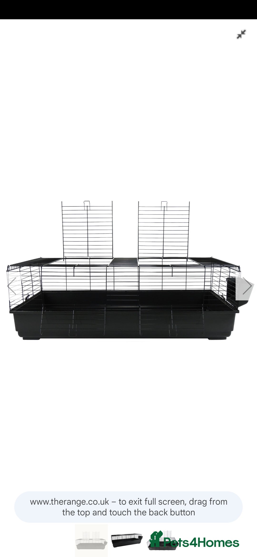 Guinea Pig rodents Little friends 140 cage - Advert 17