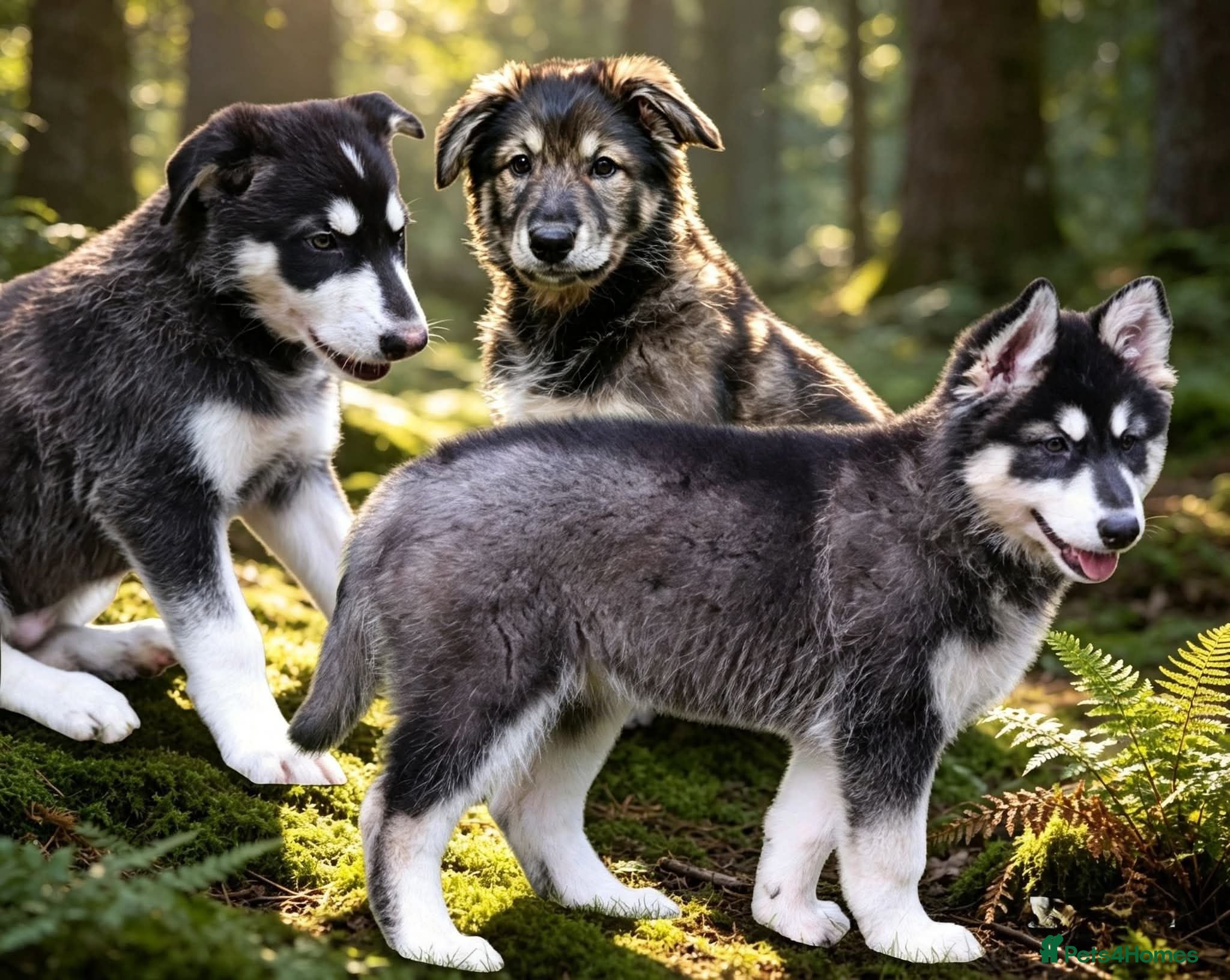 Northern Inuit dogs Ready to leave - Timber Wolfalike Dog - Advert 1