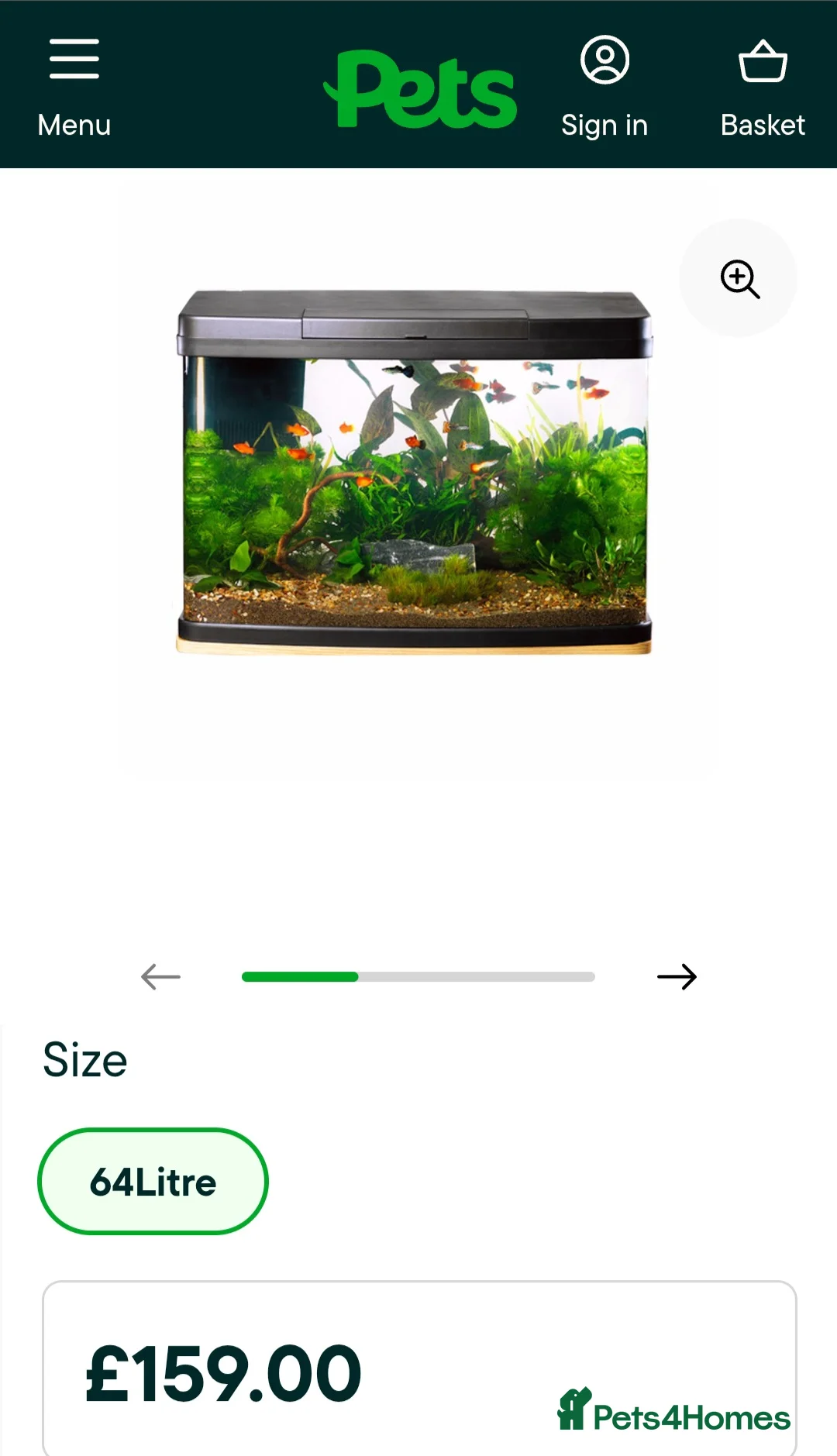 Other/Mixed Breed fish for sale: Full fish tank set up in Cannock - Advert 2