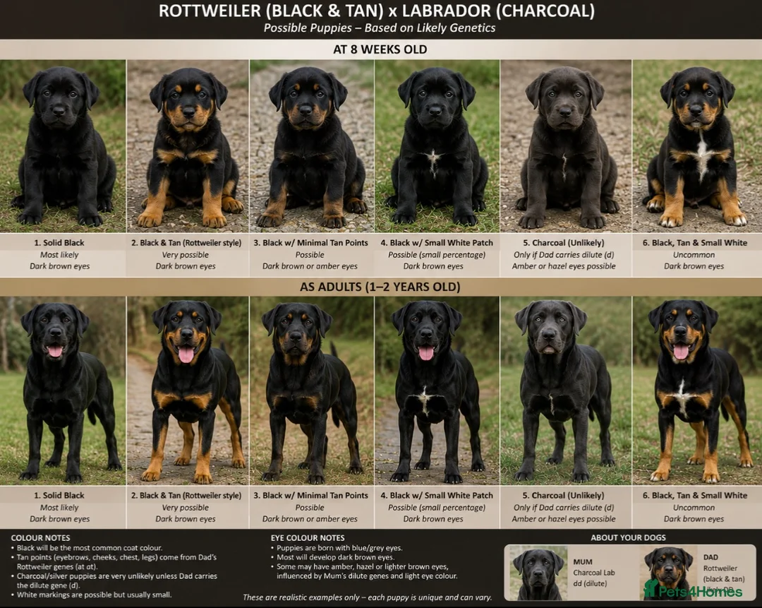 Mixed Breed dogs for sale: Labrottie Puppies (Labrador x Rottweiler) in Stalybridge - Advert 4