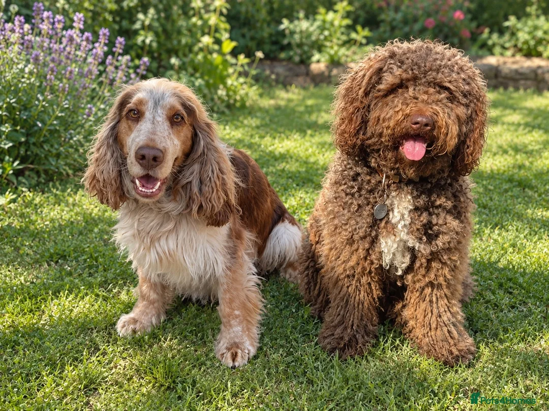 Mixed Breed dogs for sale: Spanish Water dog x Show Cocker Spaniel in Cromer - Advert 2