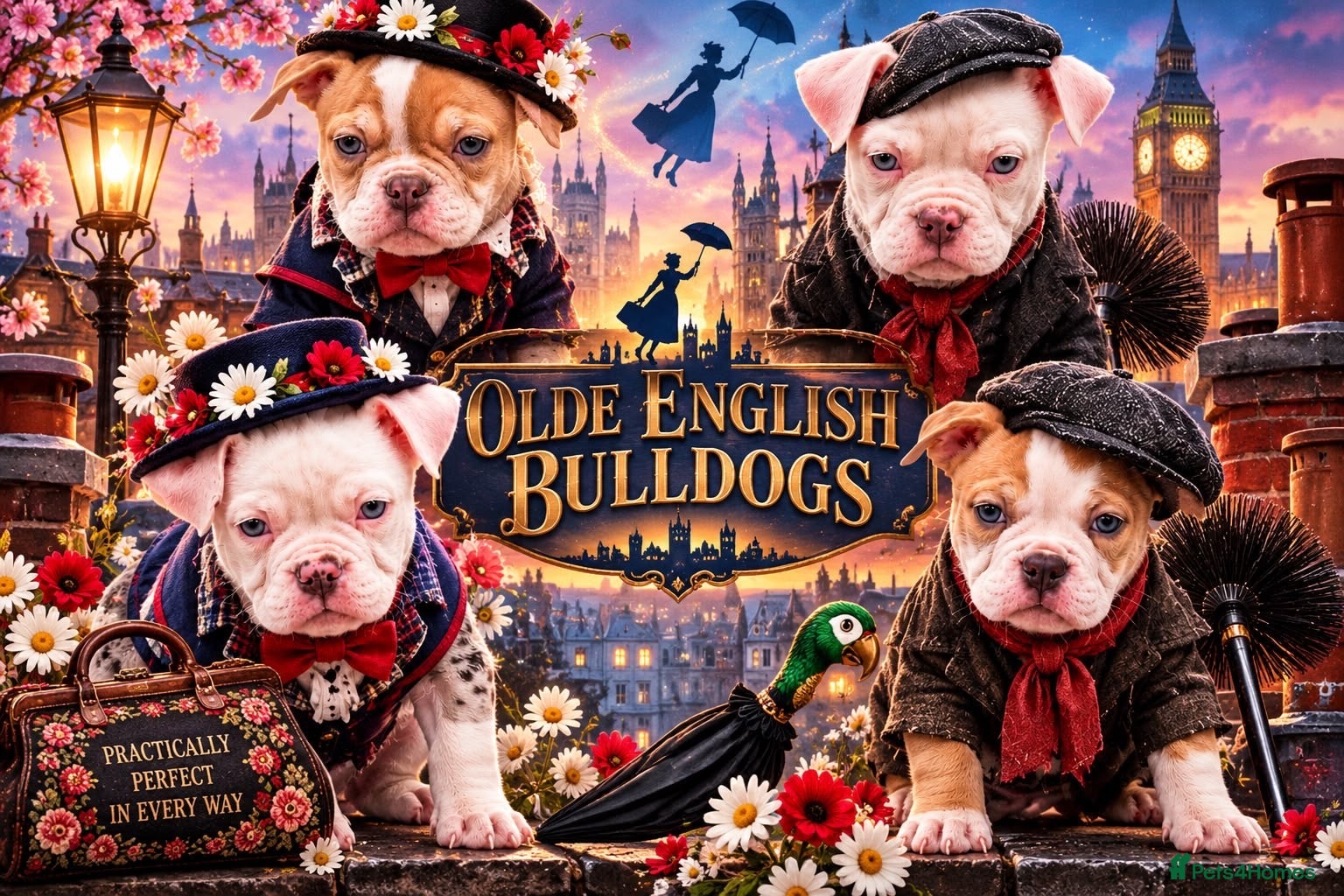 Olde English Bulldogge dogs 23 years 5⭐️LICENSED & REGISTERED, UK NO1  - Advert 6