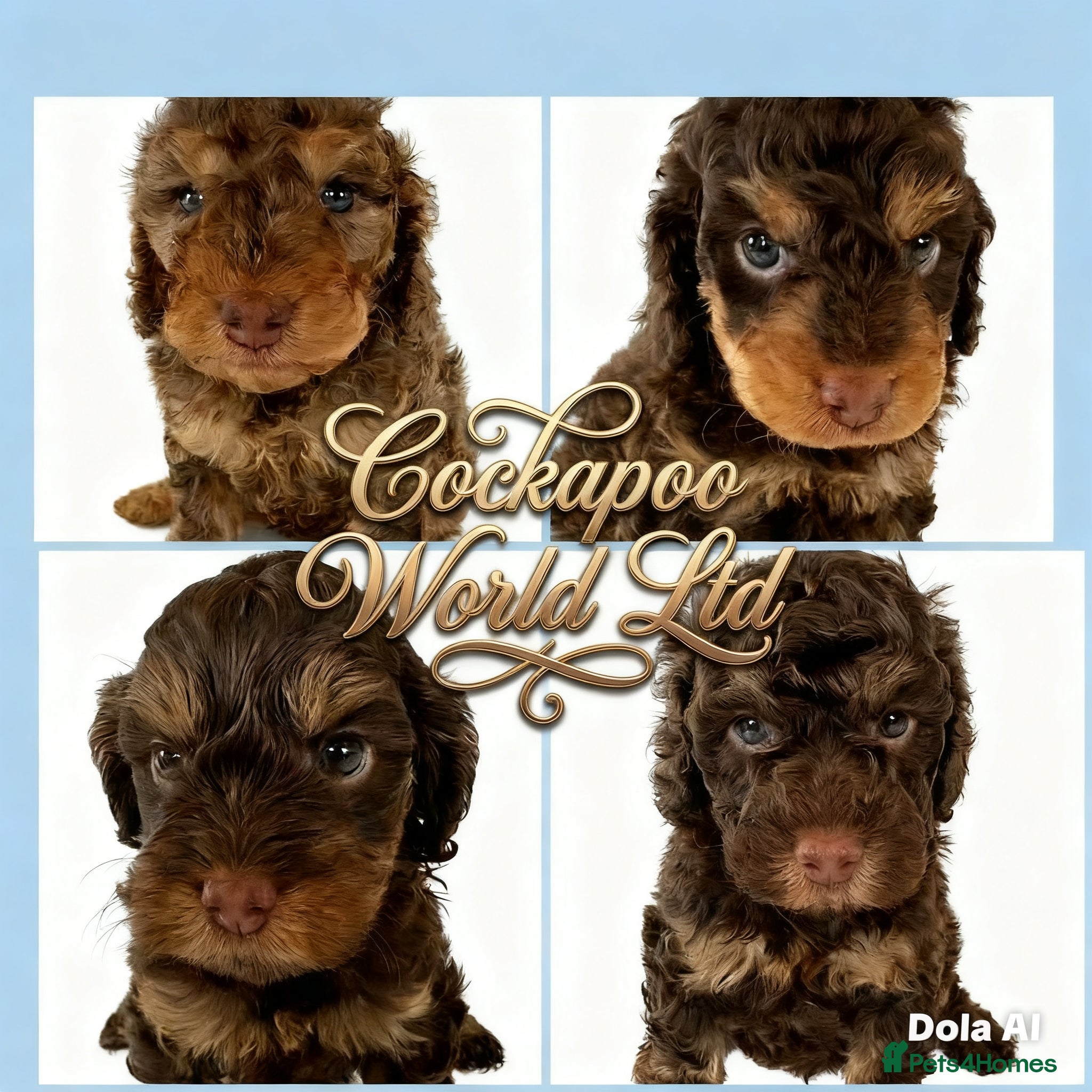 Cockapoo dogs DNA CLEAR, beautiful Cockapoo Pups,Ready 5th June  - Advert 1
