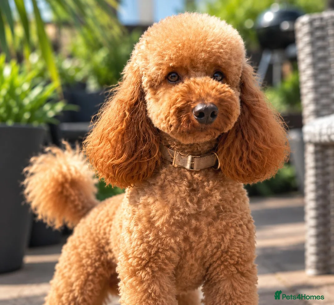 Miniature Poodle dogs for stud: TEDDY – PROVEN RED MINIATURE POODLE STUD - Advert 1