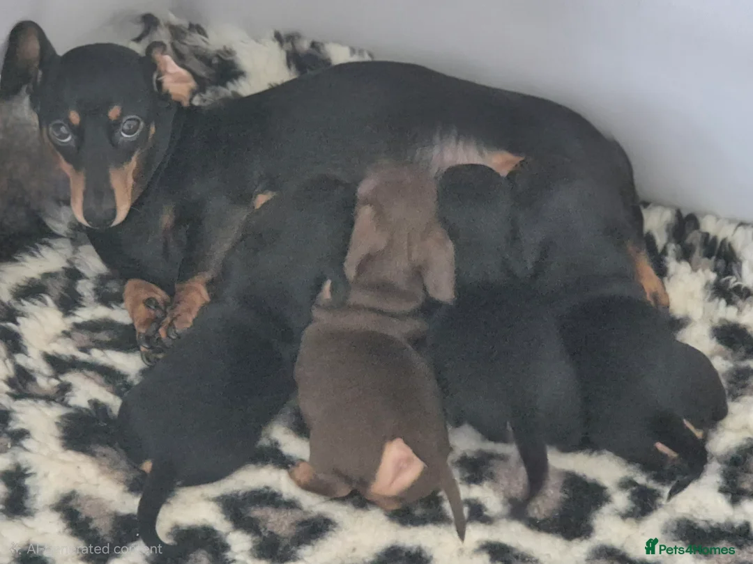 Miniature Dachshund dogs for sale: Adorable KC Pedigree Miniature Dachshund Puppies - Advert 2