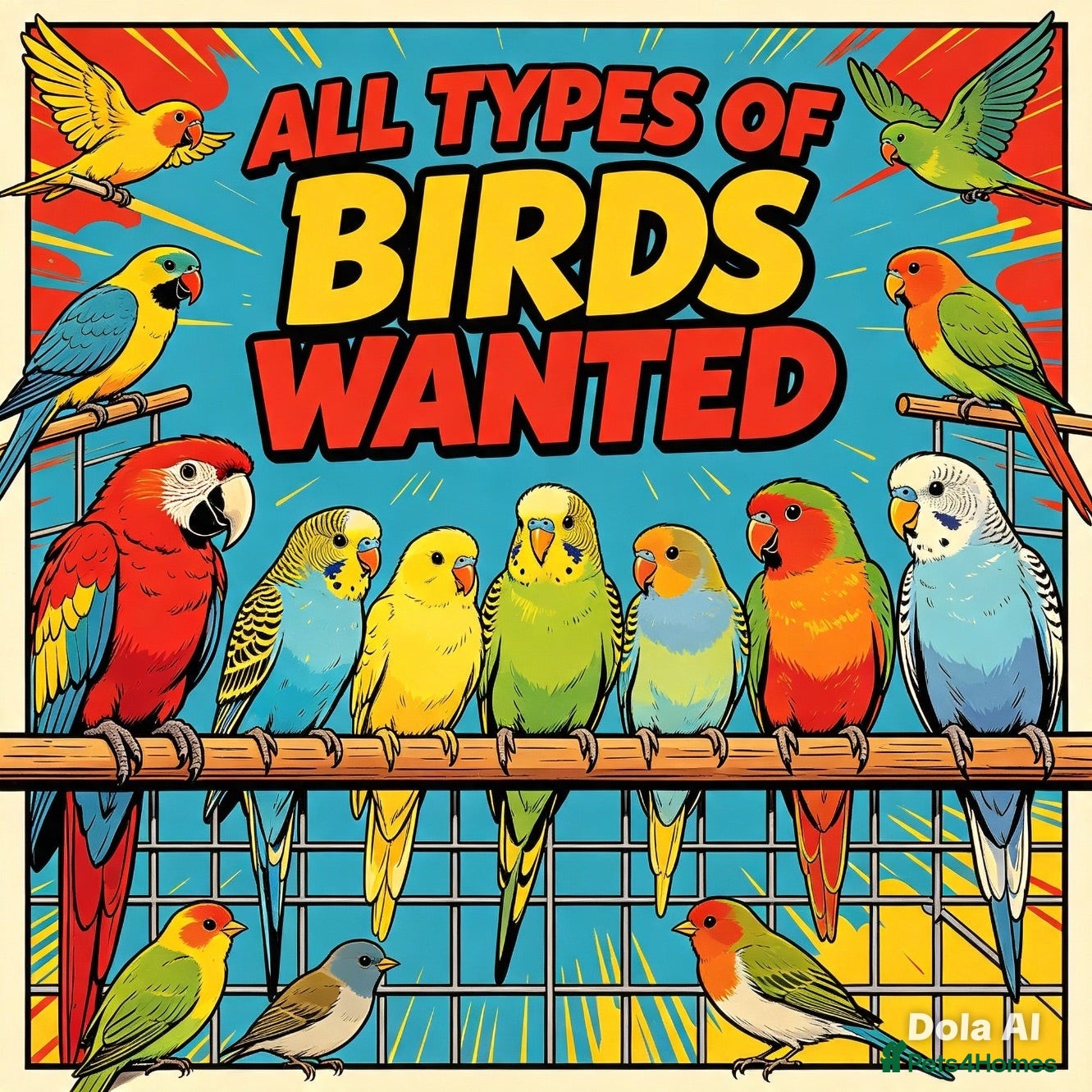 Cockatiels birds ALL BIRDS WANTED  - Advert 21
