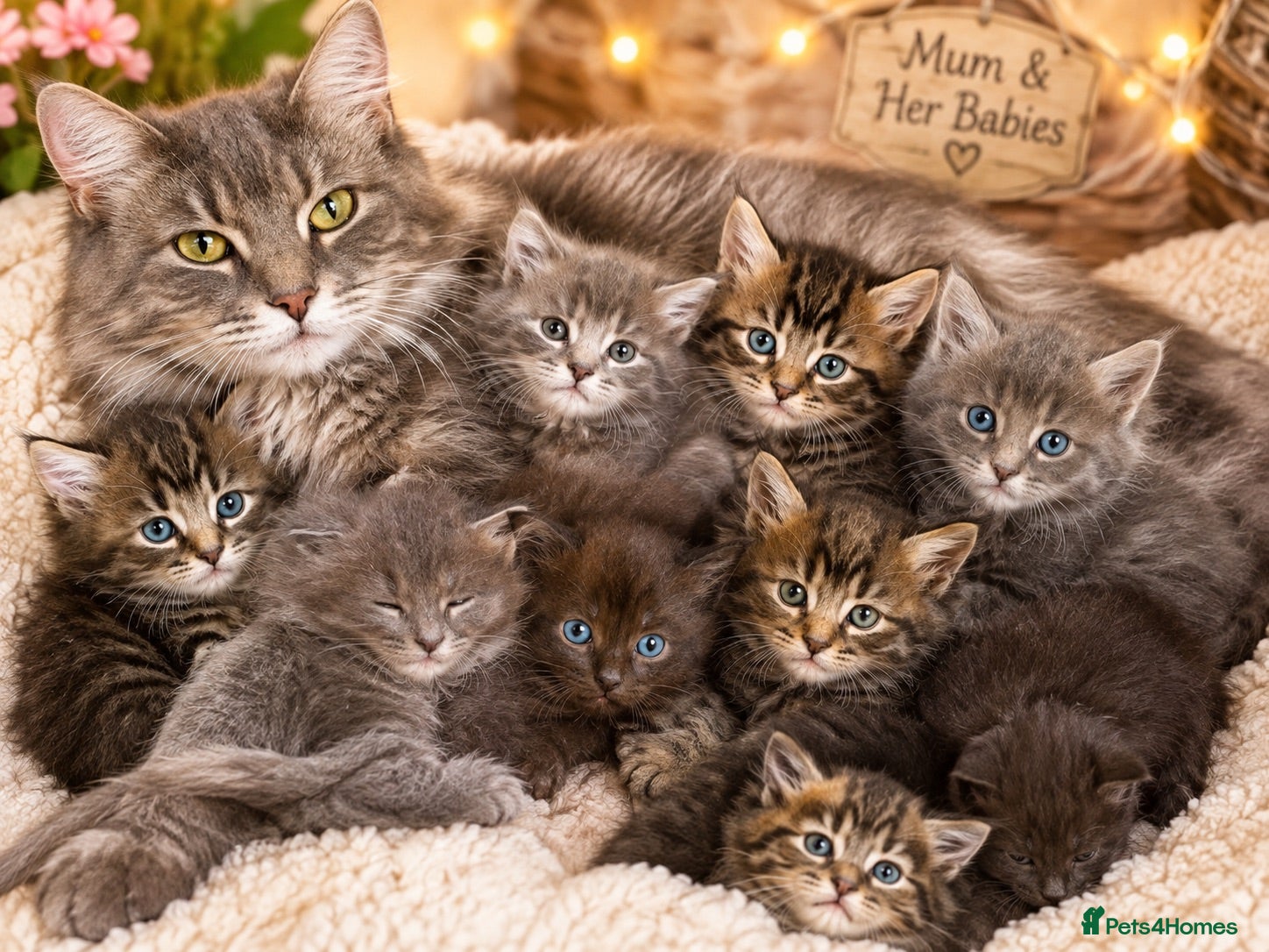Maine Coon cats Stunning Maine Coon X Kittens. Ready now. - Advert 1
