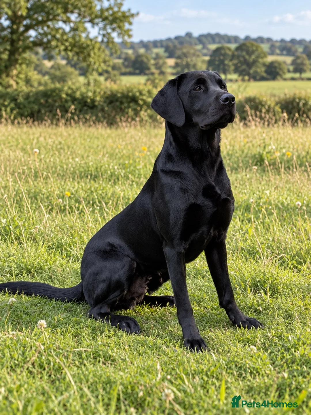 Labrador Retriever dogs for sale: 🖤 18-MONTH-OLD BLACK LAB MALE 🖤 - Advert 1