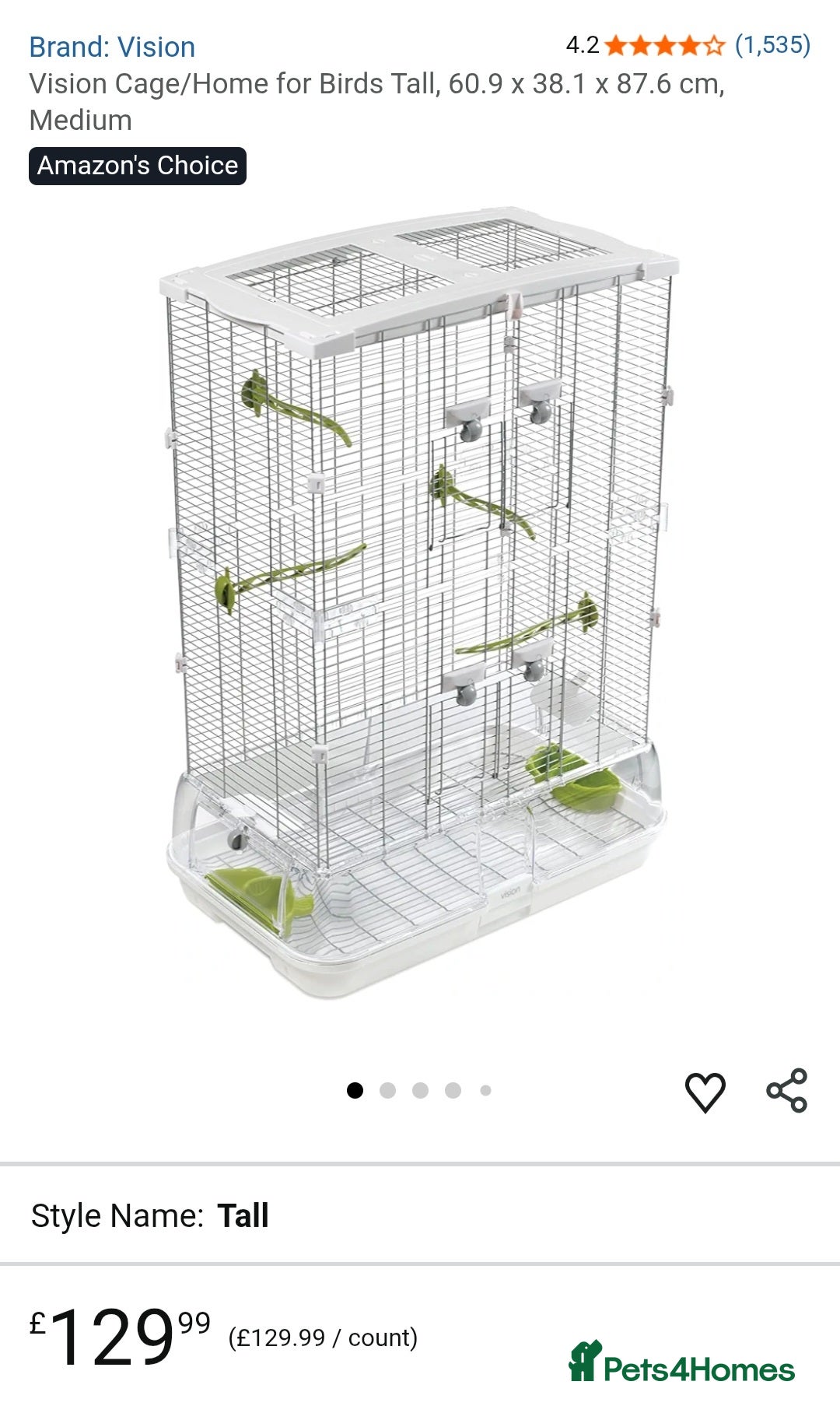 Budgerigars birds for sale: Budgie Pair (1 Male & 1 Female) with Cage – £120 - Advert 8