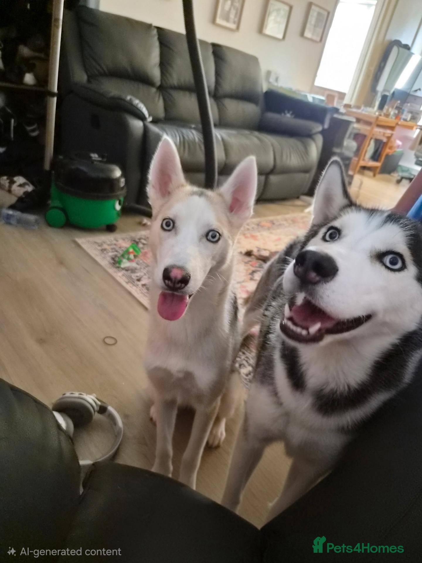 Siberian Husky dogs Need of new home, 2 husky girls - Advert 1