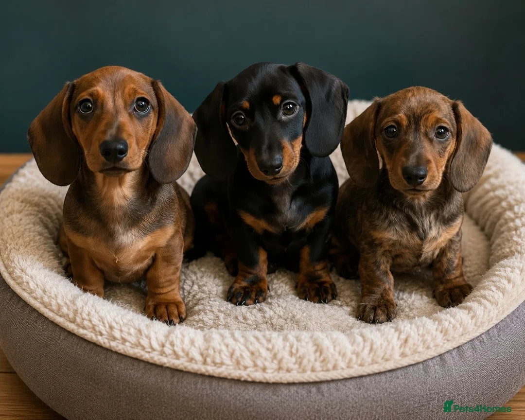 Miniature Dachshund dogs for sale: Show quality PRA CLEAR mini dachshunds  - Advert 1