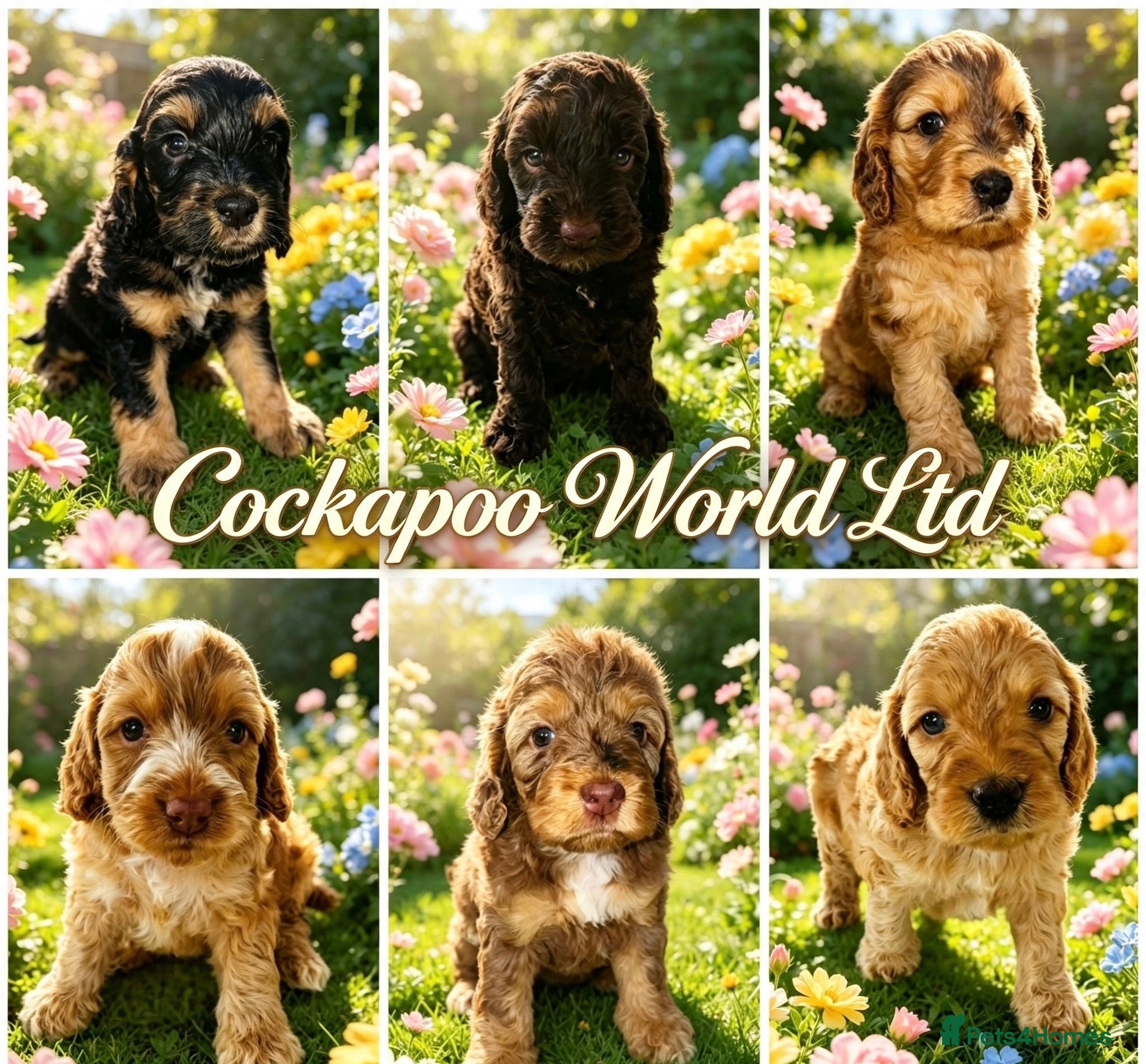 Cockapoo dogs DNA CLEAR,F1 Cockapoos, Ready 18th September - Advert 3