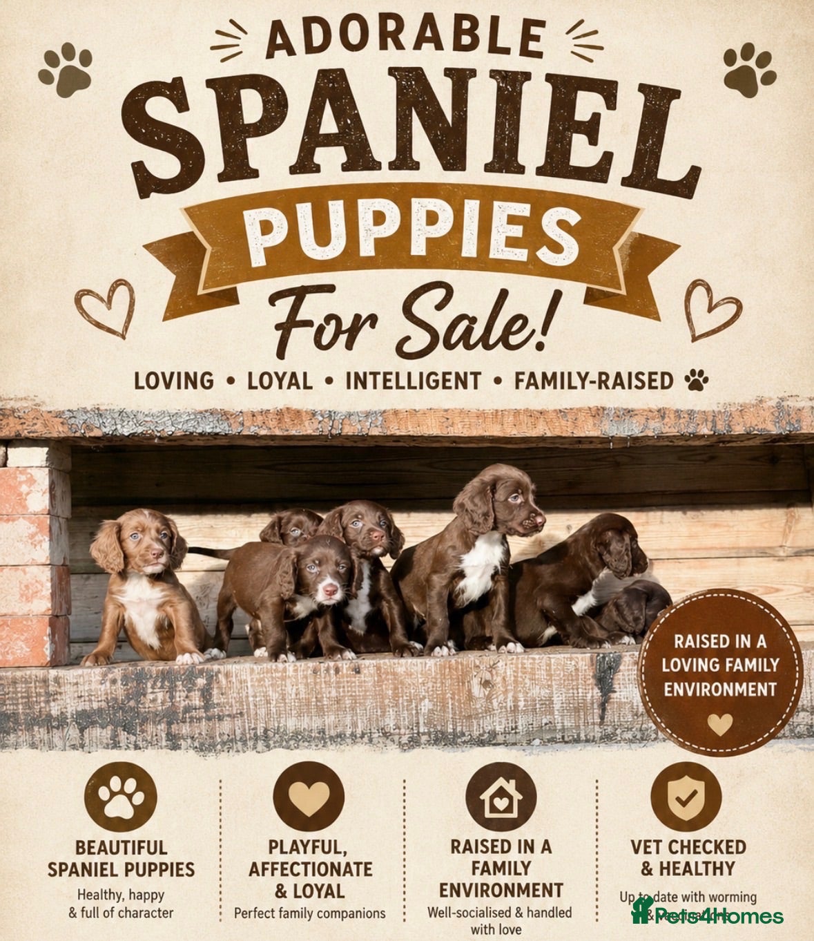 Sprocker dogs 🐶 SPROCKER SPANIEL PUPPIES 🐶  - Advert 1