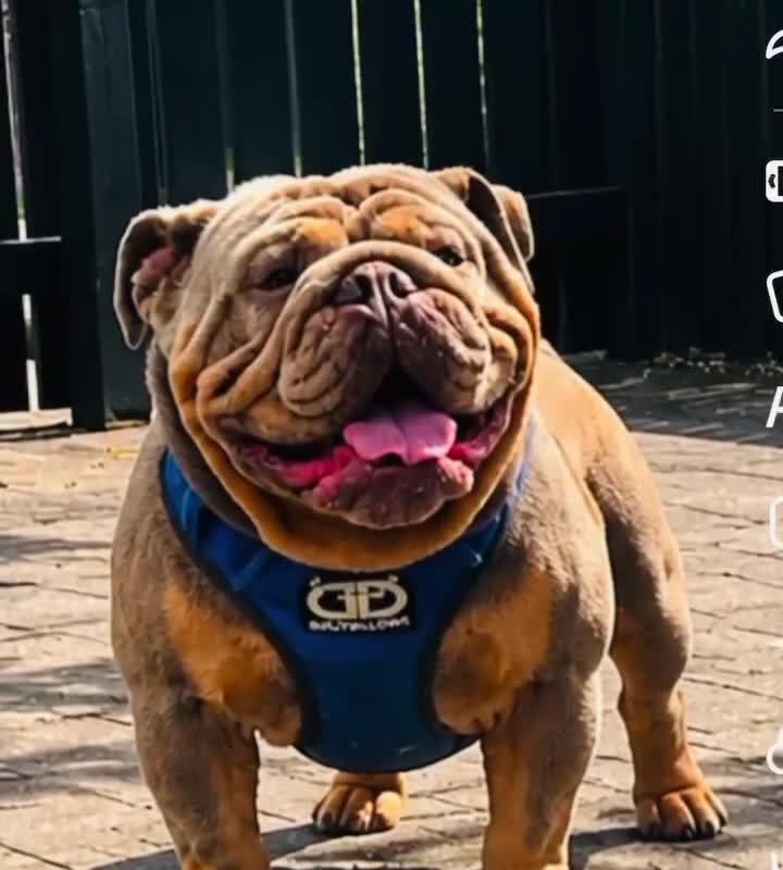 English Bulldog dogs for stud: Charlie for stud lilac and tan fullsuit - Video 4
