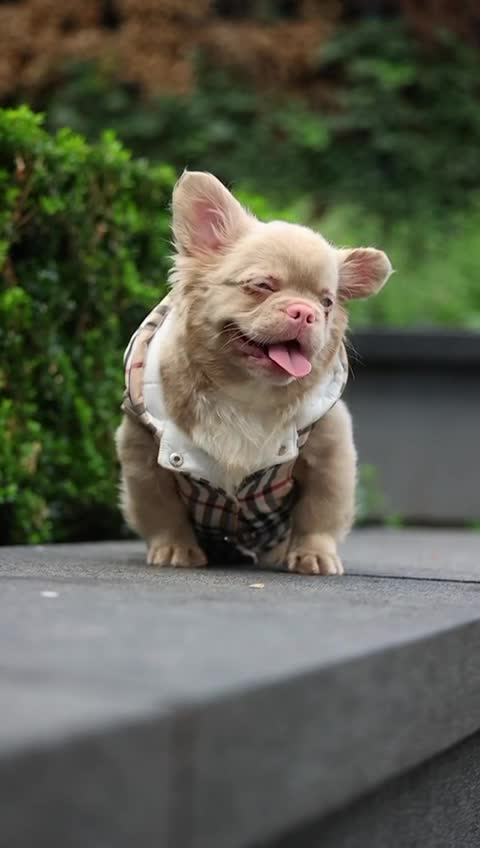 French Bulldog dogs for stud: ** VELVET CARAMEL PINK FULL FLUFFY!! in Birmingham - Video 1