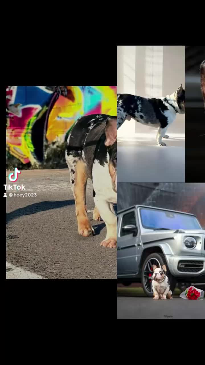 French Bulldog dogs for stud: KC Harliquin Husky Koi Carrying Pink & Testable - Video 1